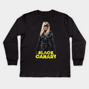 Black Canary (Laurel Lance) (Earth-1) from Arrow Kids Long Sleeve T-Shirt